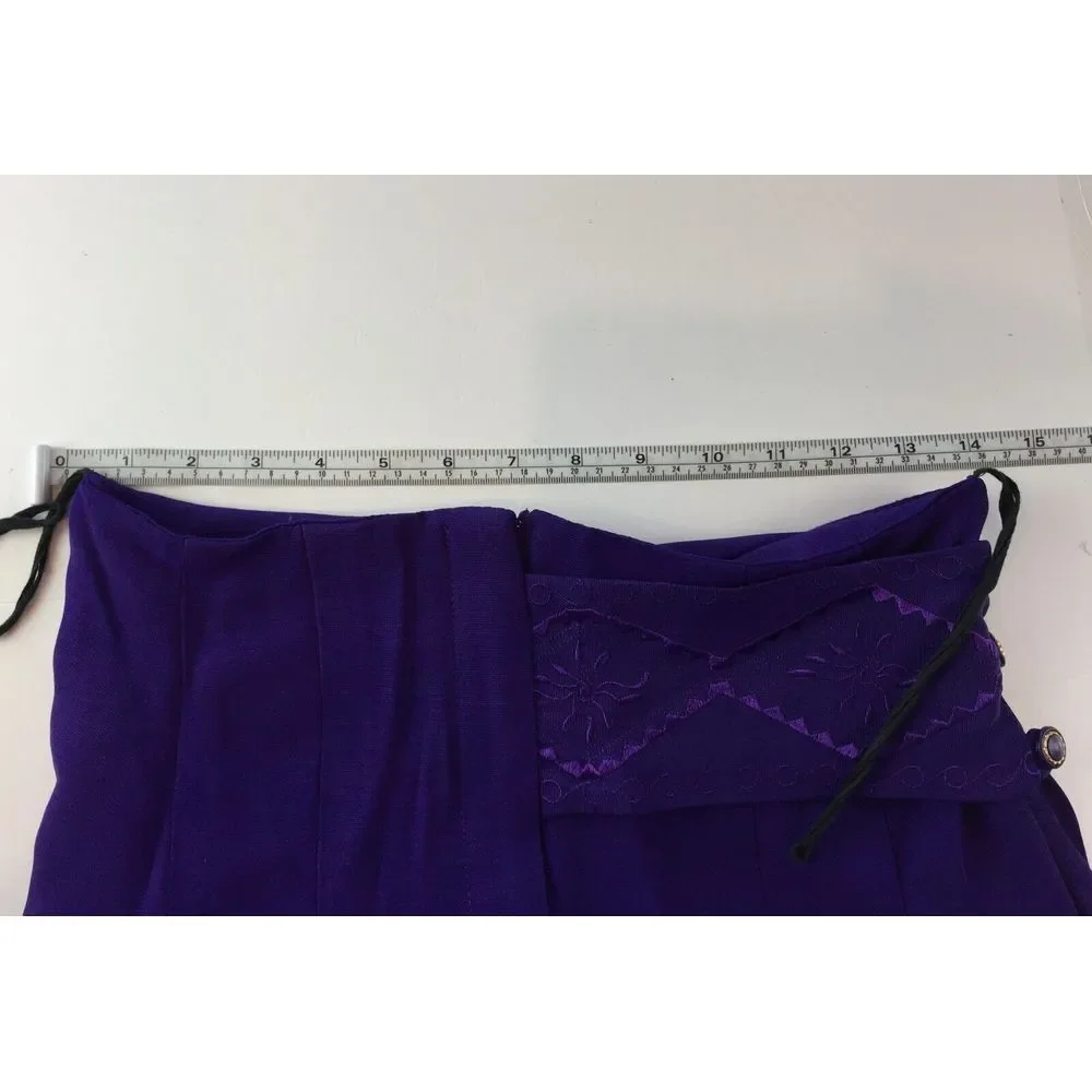 Tap‎ Dance Greco Top And Pants Set Purple Women's Size 9/10 Jazz Theater Vtg
